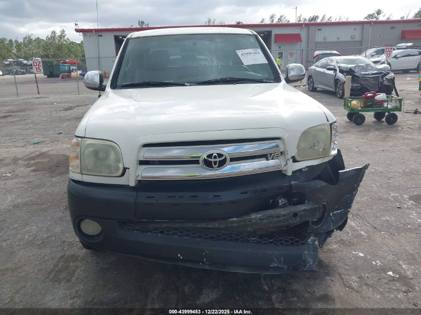 2006 Toyota Tundra Darrell Waltrip Edition/Sr5 V8 VIN: 5TBET34186S54610 Lot: 43999453