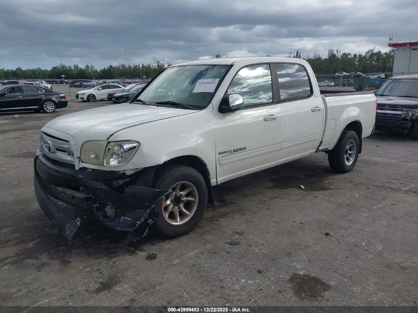 2006 Toyota Tundra Darrell Waltrip Edition/Sr5 V8 VIN: 5TBET34186S54610 Lot: 43999453