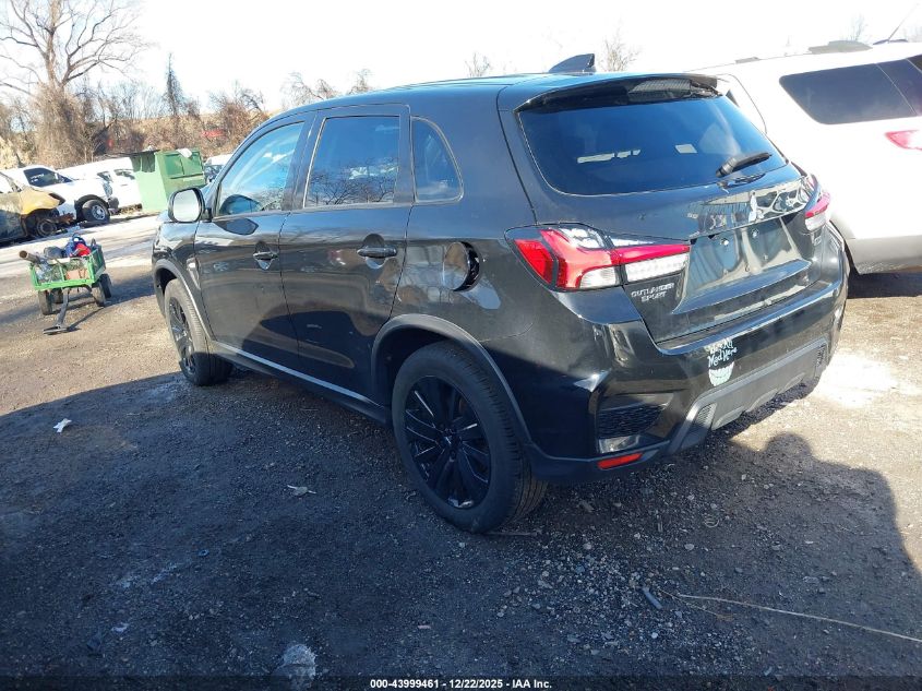 2024 Mitsubishi Outlander Sport 2.0 Es Awc/2.0 Le Awc/2.0 Ralliart Awc/2.0 S Awc/2.0 Se Awc/2.0 Trail Edition Awc/Es/S/Trail Edition VIN: JA4ARUAU0RU017948 Lot: 43999461