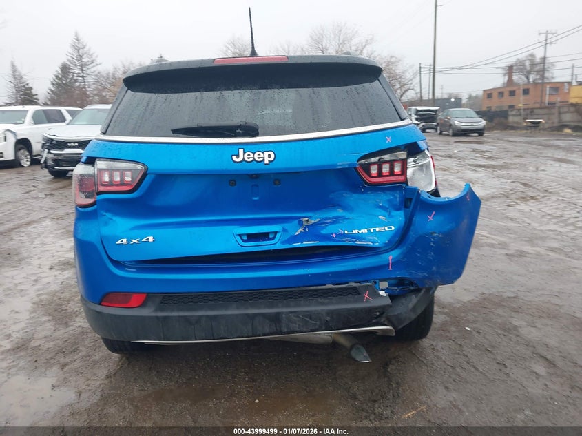 VIN 3C4NJDCN6PT535140 2023 JEEP COMPASS LIMITED 4X4