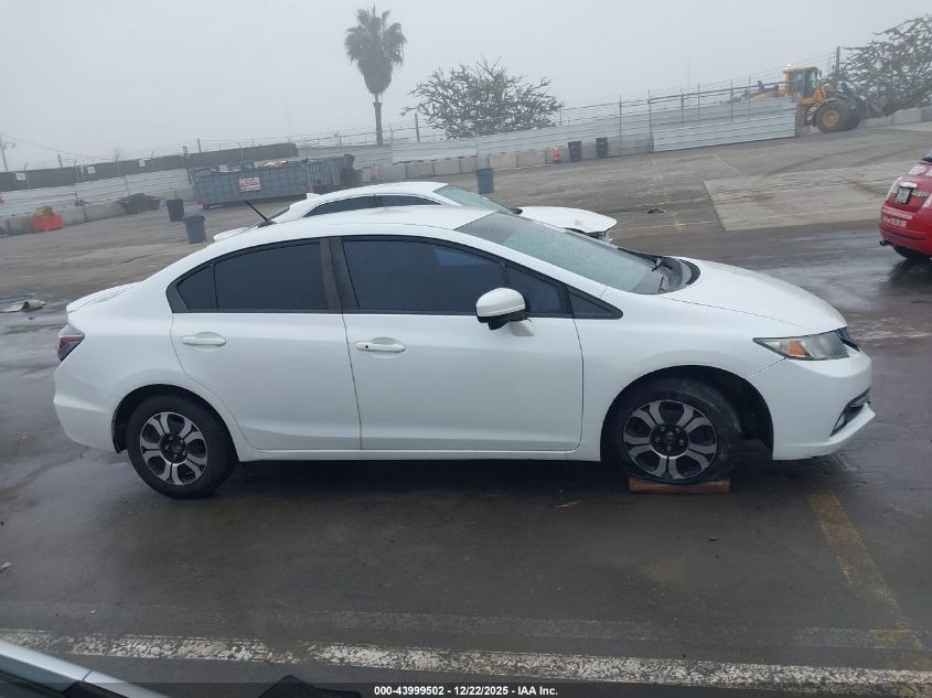 2014 Honda Civic Hybrid VIN: 19XFB4F24EE201631 Lot: 43999502