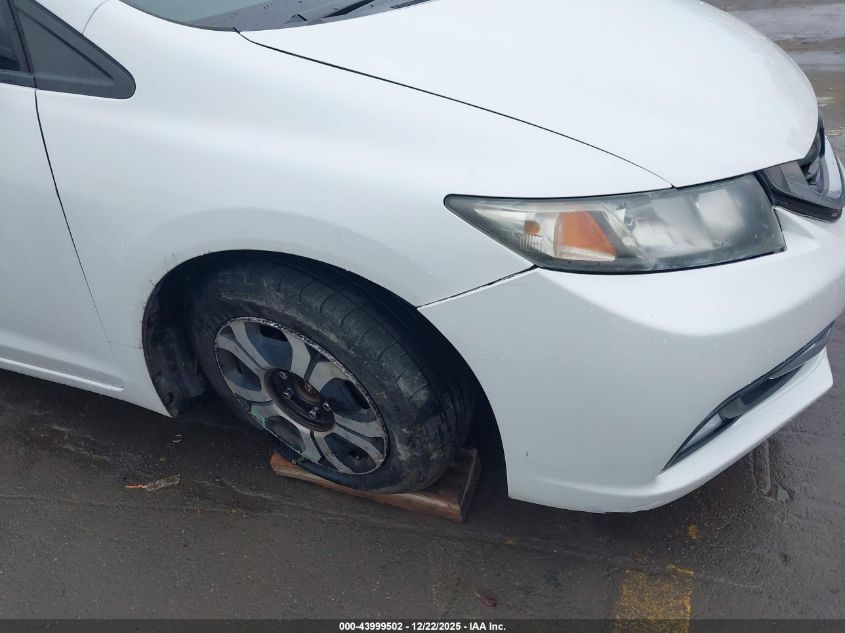 2014 Honda Civic Hybrid VIN: 19XFB4F24EE201631 Lot: 43999502