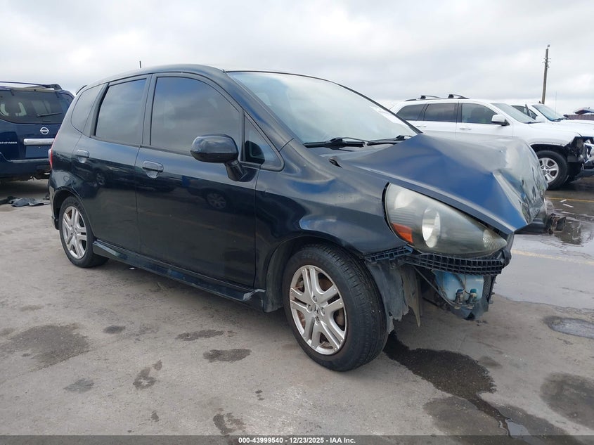 JHMGD38657S048121 2007 Honda Fit Sport auction photo 1