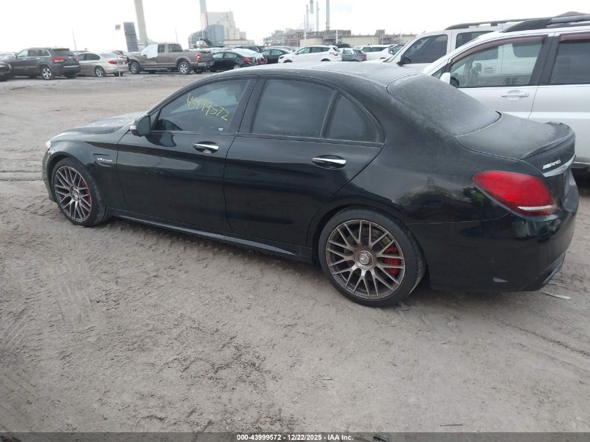 2021 Mercedes-Benz Amg C 63 S VIN: W1KWF8HB2MR643535 Lot: 43999572