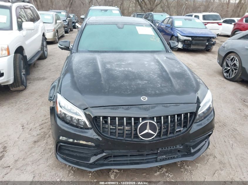 2021 Mercedes-Benz Amg C 63 S VIN: W1KWF8HB2MR643535 Lot: 43999572