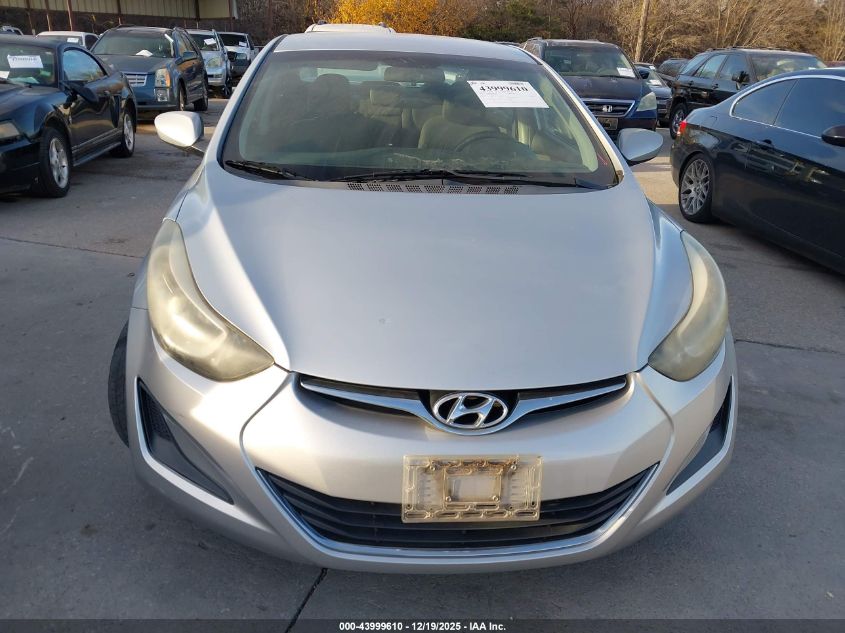 2014 Hyundai Elantra Se VIN: 5NPDH4AE4EH473342 Lot: 43999610