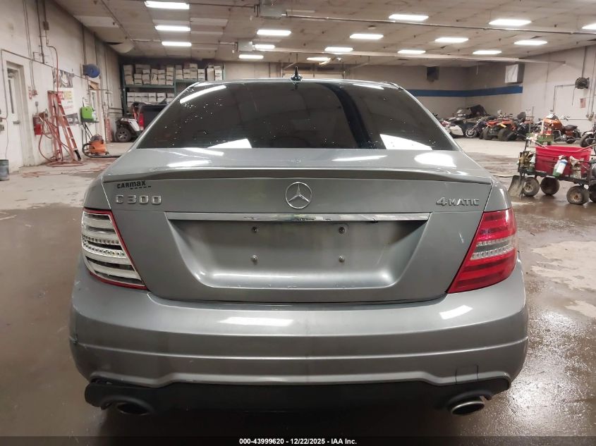 2014 Mercedes-Benz C 300 Sport 4Matic VIN: WDDGF8ABXEA965175 Lot: 43999620