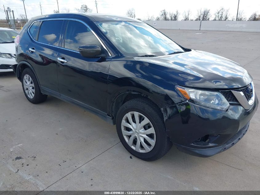 2015 Nissan Rogue S VIN: KNMAT2MV2FP543167 Lot: 43999630