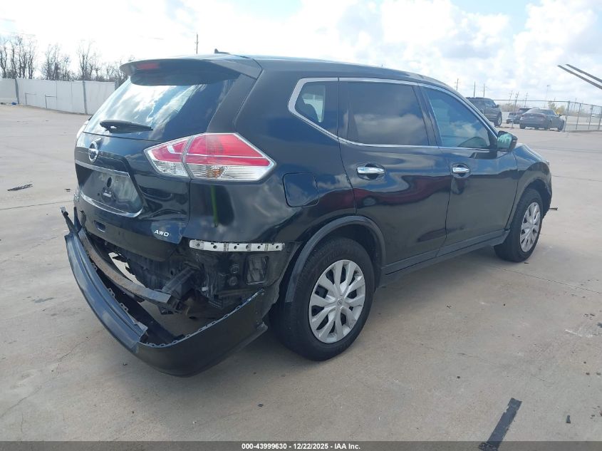 2015 Nissan Rogue S VIN: KNMAT2MV2FP543167 Lot: 43999630