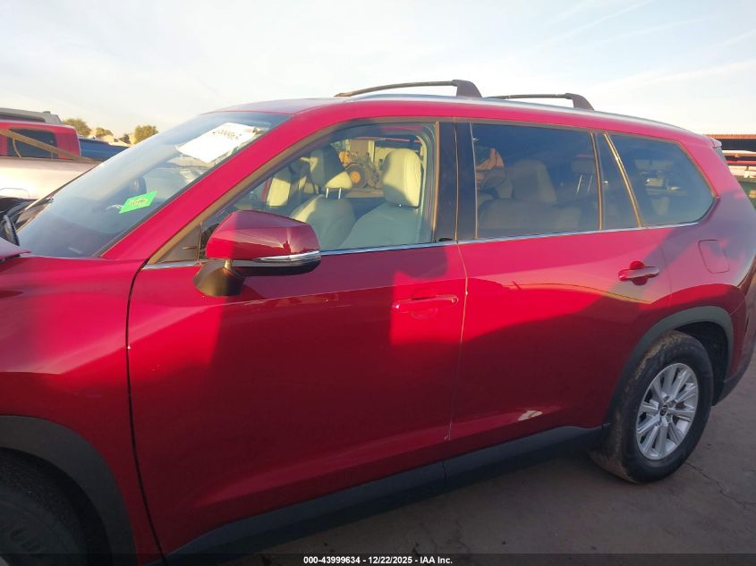 2025 Toyota Grand Highlander Hybrid Xle VIN: 5TDACAB55SS053108 Lot: 43999634