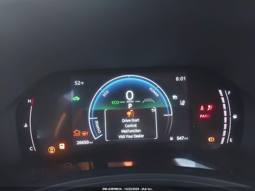 2025 Toyota Grand Highlander Hybrid Xle VIN: 5TDACAB55SS053108 Lot: 43999634