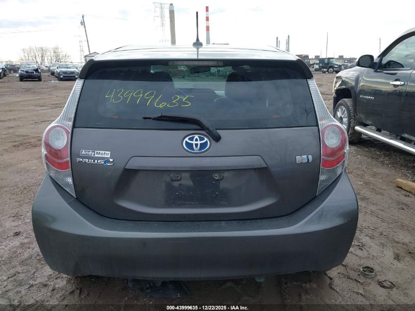 2014 Toyota Prius C Four VIN: JTDKDTB33E1559162 Lot: 43999635