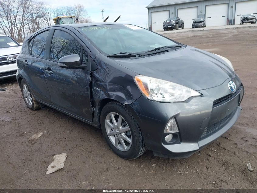 2014 Toyota Prius C Four VIN: JTDKDTB33E1559162 Lot: 43999635