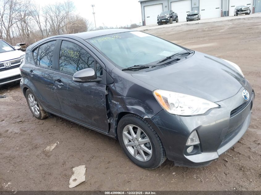 2014 Toyota Prius C Four VIN: JTDKDTB33E1559162 Lot: 43999635