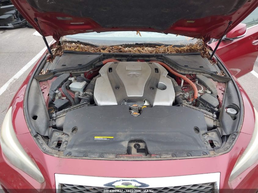 2014 Infiniti Q50 Hybrid Sport VIN: JN1AV7AP0EM690796 Lot: 43999637