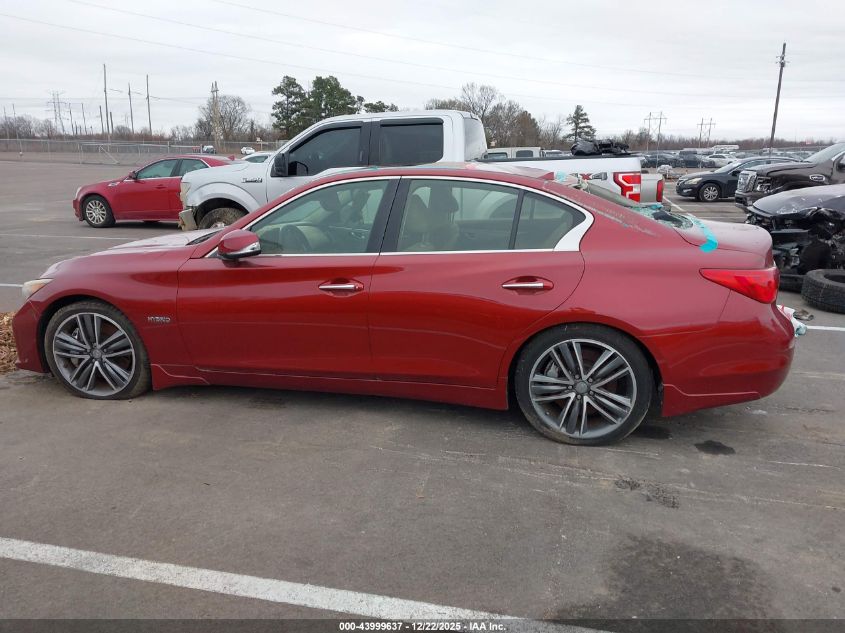 2014 Infiniti Q50 Hybrid Sport VIN: JN1AV7AP0EM690796 Lot: 43999637