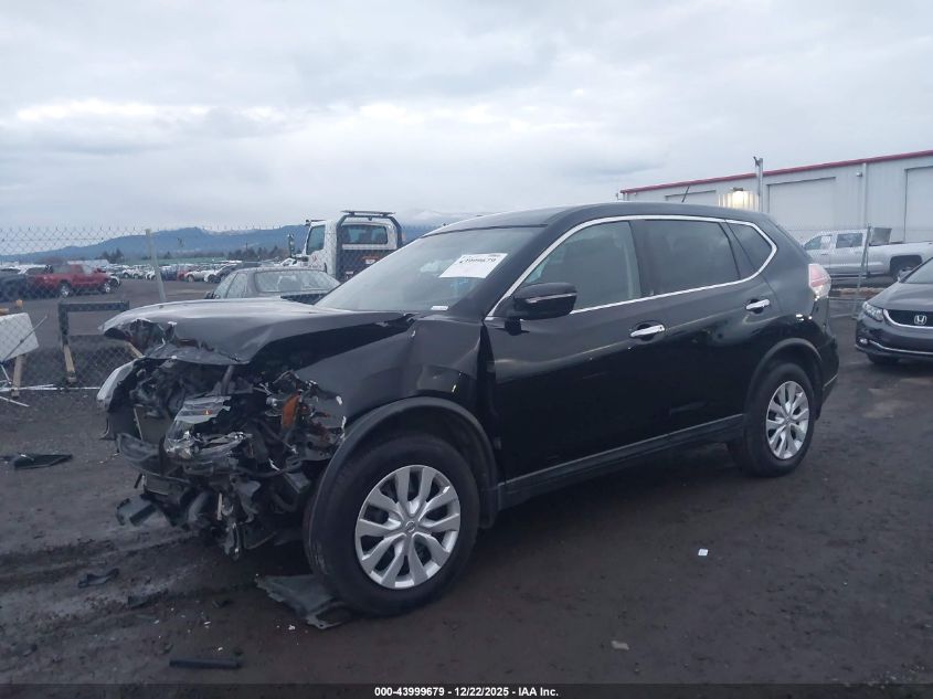 2015 Nissan Rogue S VIN: KNMAT2MV6FP580447 Lot: 43999679