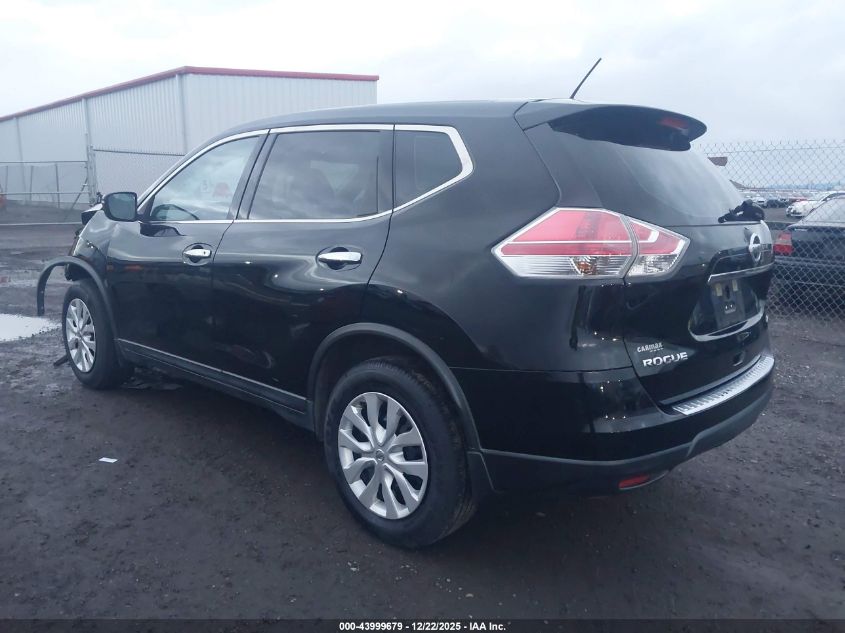 2015 Nissan Rogue S VIN: KNMAT2MV6FP580447 Lot: 43999679