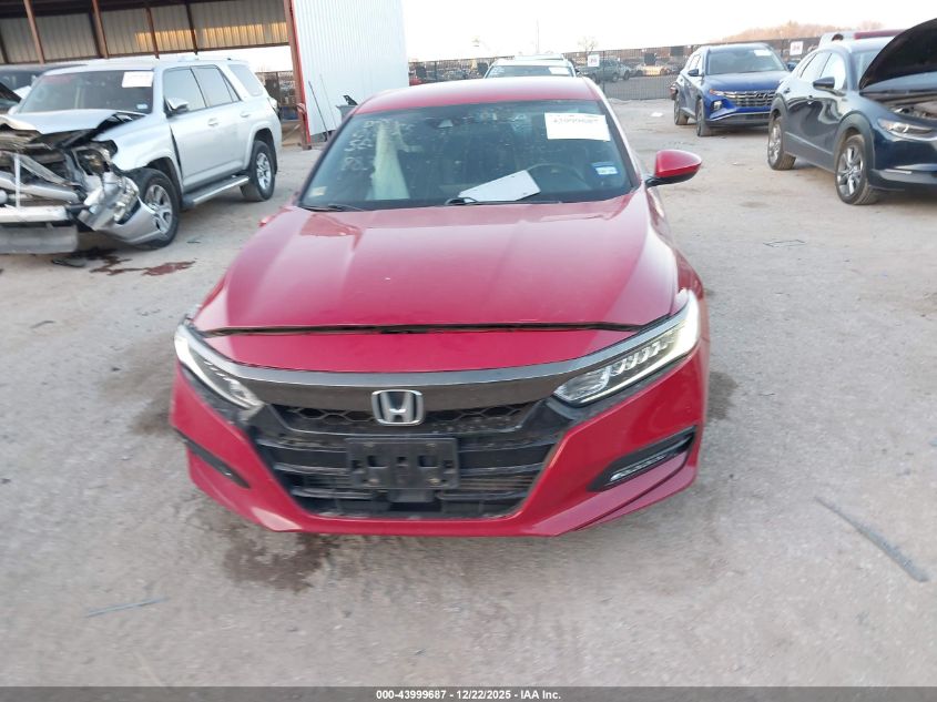 2019 Honda Accord Sport VIN: 1HGCV1F32KA078834 Lot: 43999687