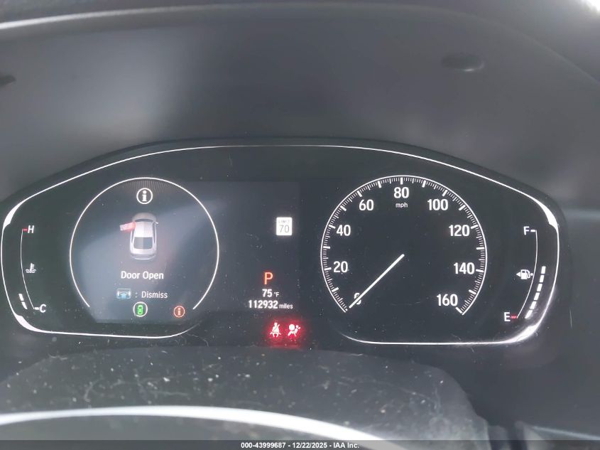 2019 Honda Accord Sport VIN: 1HGCV1F32KA078834 Lot: 43999687