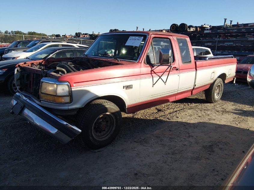 1992 Ford F150 VIN: 1FTEX15N8NKA49390 Lot: 43999703