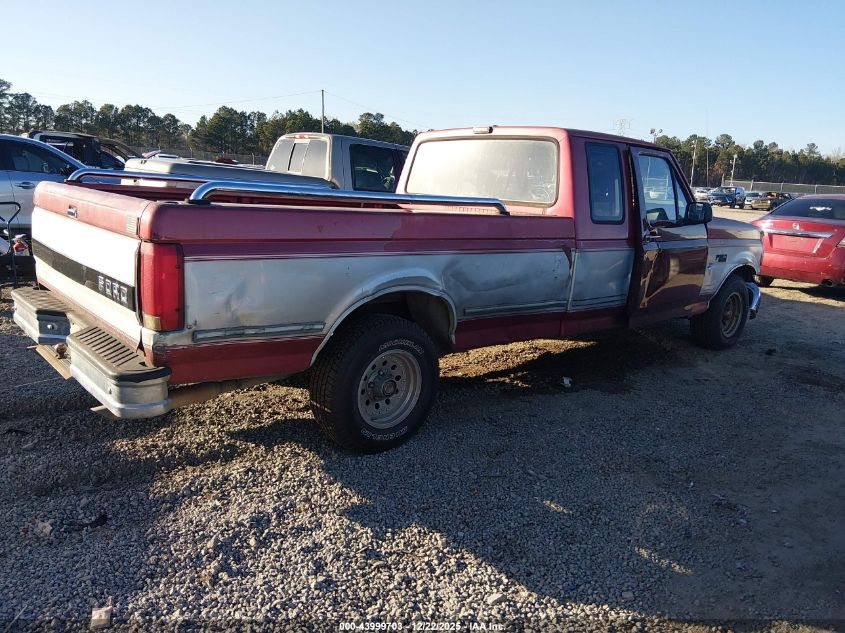 1992 Ford F150 VIN: 1FTEX15N8NKA49390 Lot: 43999703