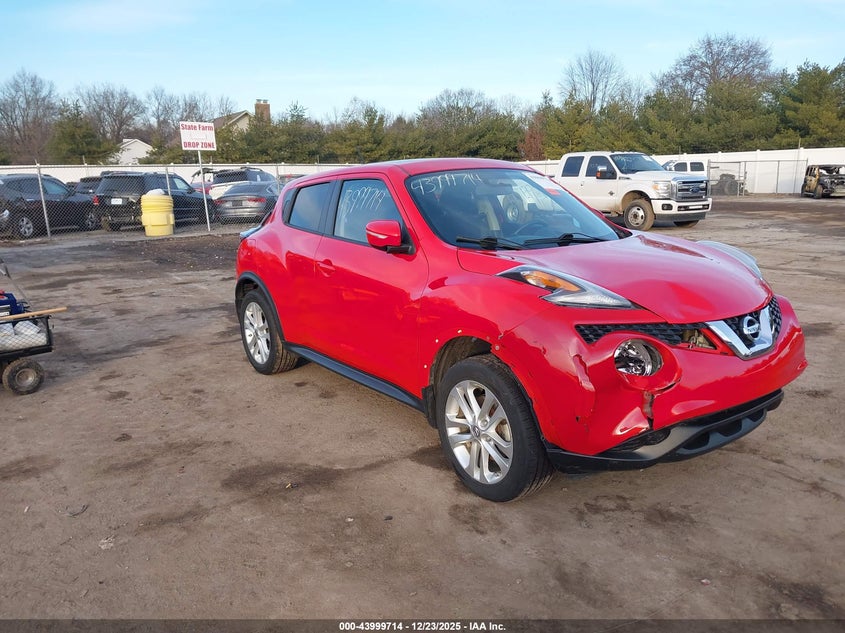 JN8AF5MVXFT562988 2015 Nissan Juke Sv auction photo 1