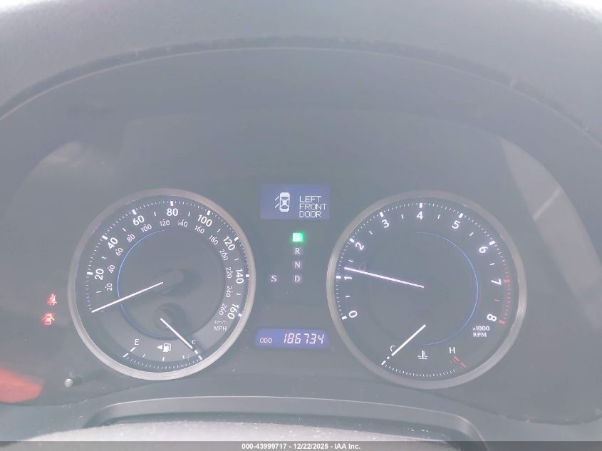 2011 Lexus Is 350 VIN: JTHBE5C27B5025745 Lot: 43999717