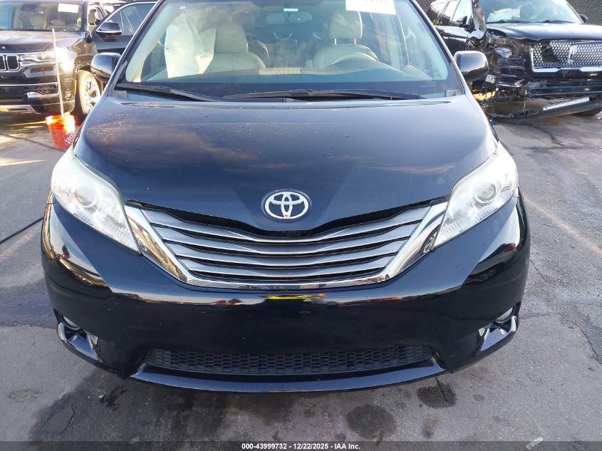 2014 Toyota Sienna Xle V6 8 Passenger VIN: 5TDYK3DCXES510007 Lot: 43999732