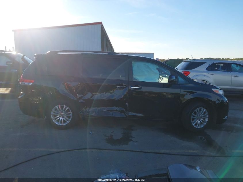 2014 Toyota Sienna Xle V6 8 Passenger VIN: 5TDYK3DCXES510007 Lot: 43999732