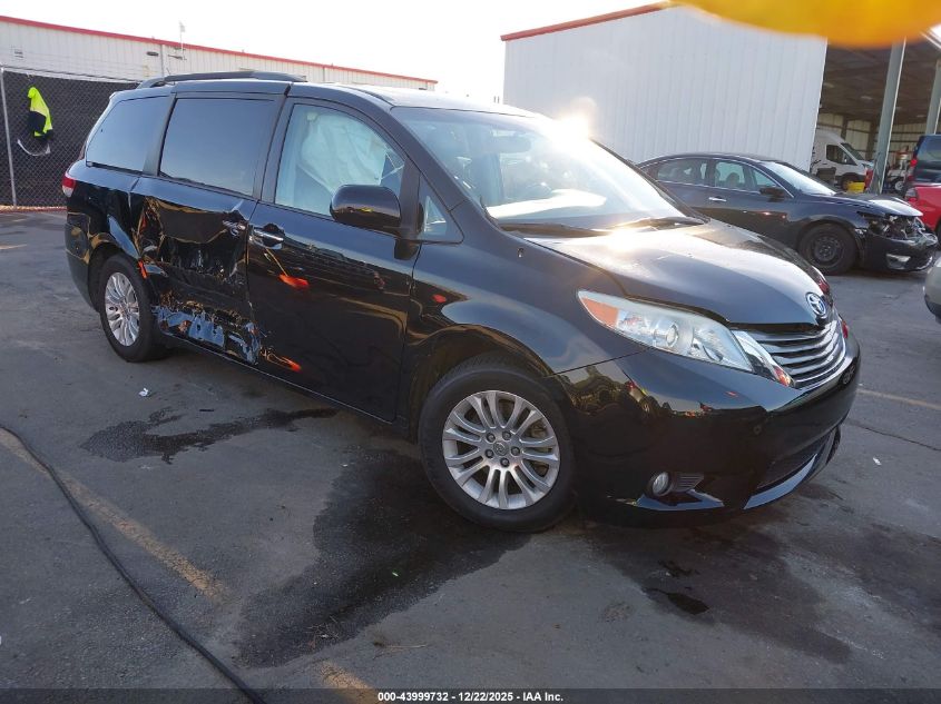 2014 Toyota Sienna Xle V6 8 Passenger VIN: 5TDYK3DCXES510007 Lot: 43999732