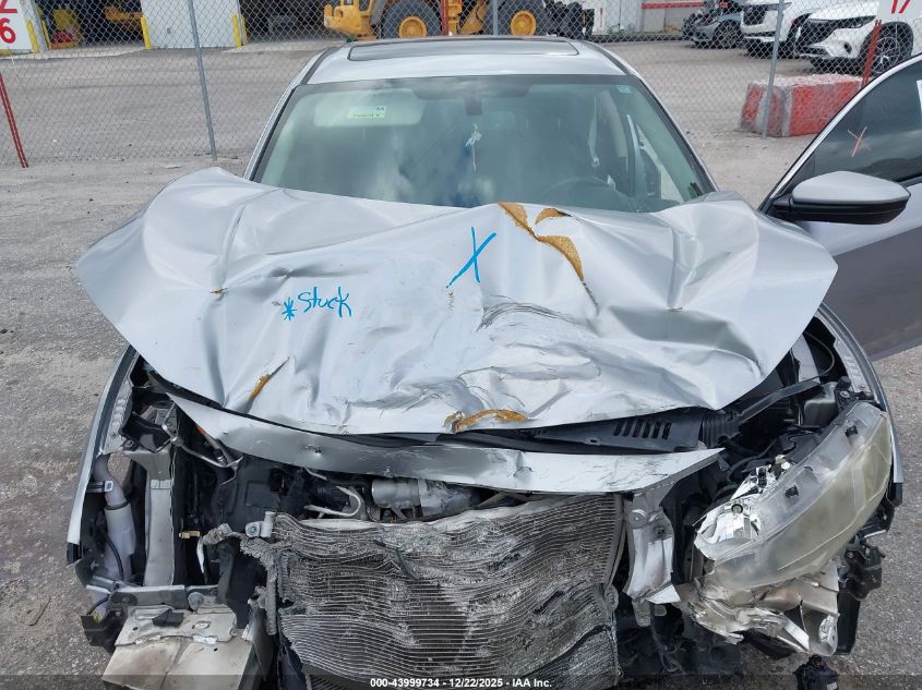 2017 Honda Civic Ex-L VIN: 19XFC1F71HE006212 Lot: 43999734