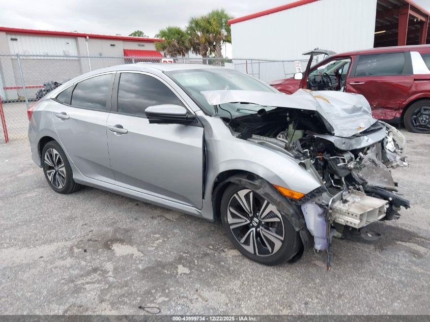 2017 Honda Civic Ex-L VIN: 19XFC1F71HE006212 Lot: 43999734