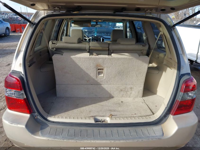 2006 Toyota Highlander V6 VIN: JTEEP21A560178818 Lot: 43999742