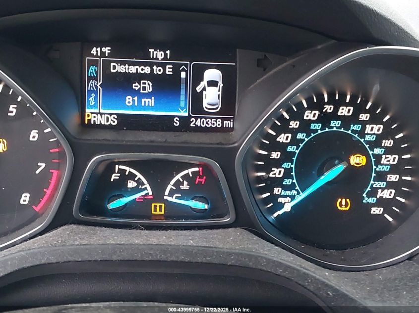 2013 Ford Escape Se VIN: 1FMCU9GX5DUC48487 Lot: 43999755