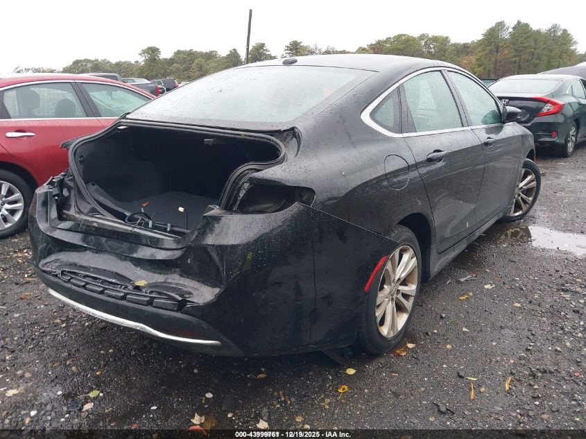 2015 Chrysler 200 Limited VIN: 1C3CCCABXFN704468 Lot: 43999761