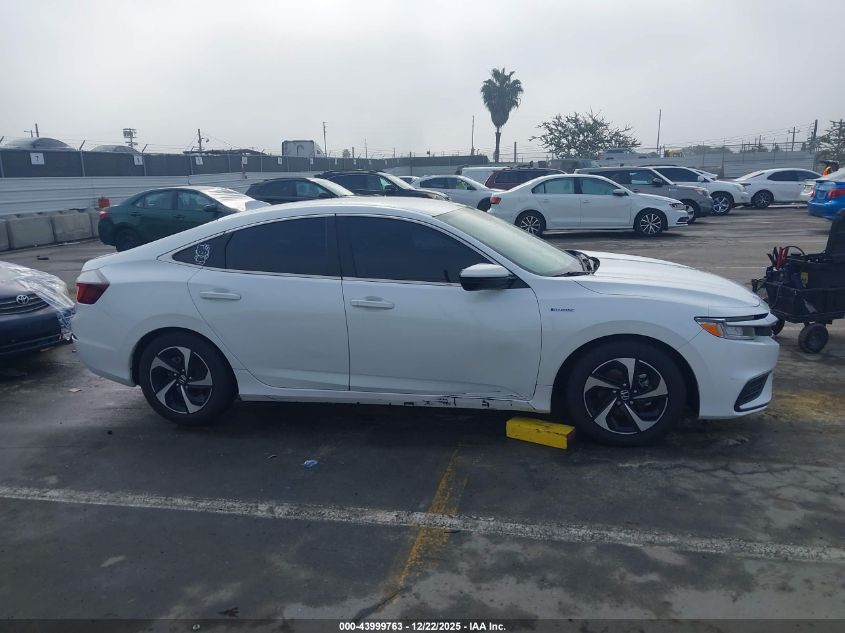 2022 Honda Insight Ex VIN: 19XZE4F57NE013376 Lot: 43999763