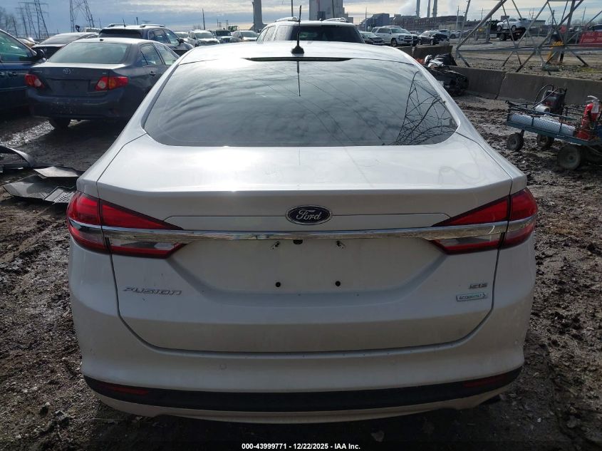 2017 Ford Fusion Se VIN: 3FA6P0HD2HR204815 Lot: 43999771