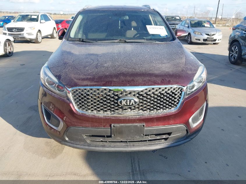 2018 Kia Sorento 2.4L Lx VIN: 5XYPG4A32JG339316 Lot: 43999784