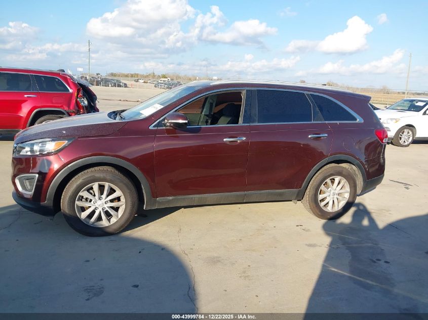2018 Kia Sorento 2.4L Lx VIN: 5XYPG4A32JG339316 Lot: 43999784