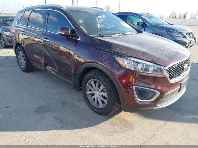 2018 Kia Sorento 2.4L Lx VIN: 5XYPG4A32JG339316 Lot: 43999784