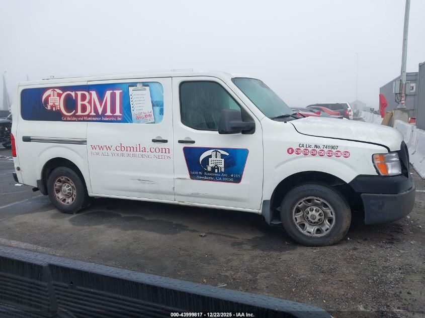 2018 Nissan Nv Cargo Nv2500 Hd Sv V6 VIN: 1N6BF0KY1JN811589 Lot: 43999817