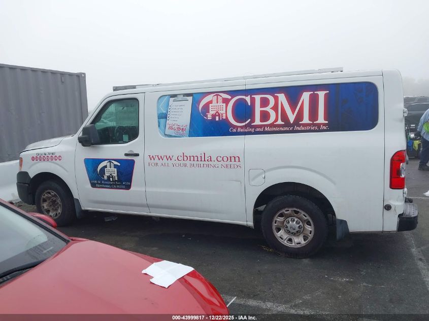 2018 Nissan Nv Cargo Nv2500 Hd Sv V6 VIN: 1N6BF0KY1JN811589 Lot: 43999817