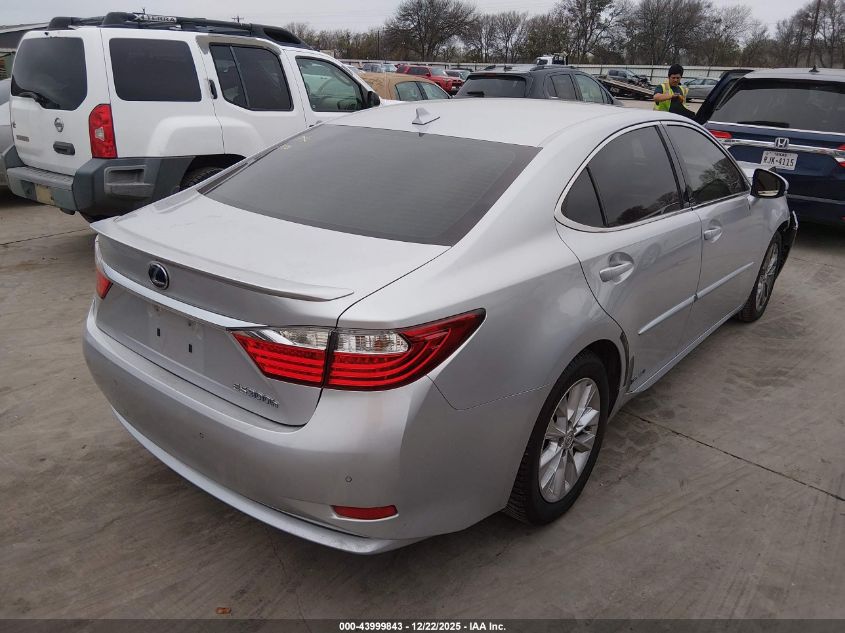 2013 Lexus Es 300H VIN: JTHBW1GG9D2019963 Lot: 43999843