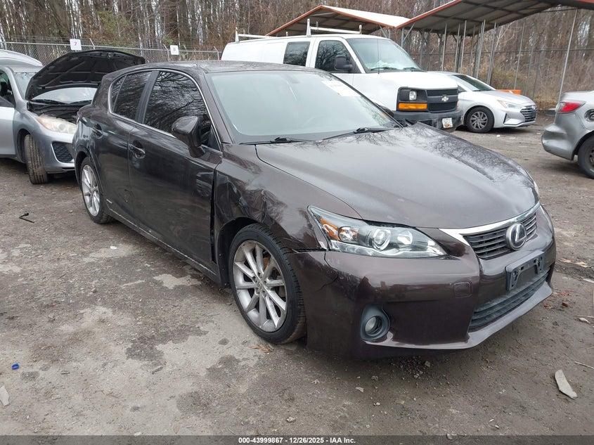 JTHKD5BH5B2026225 2011 Lexus Ct 200H Premium auction photo 1