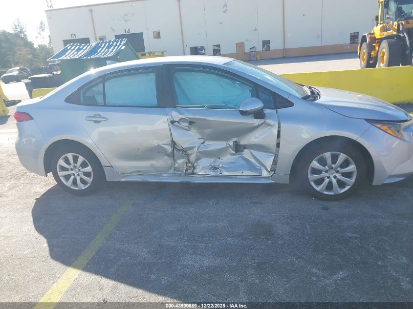 2024 Toyota Corolla Le VIN: 5YFB4MDE2RP123358 Lot: 43999889