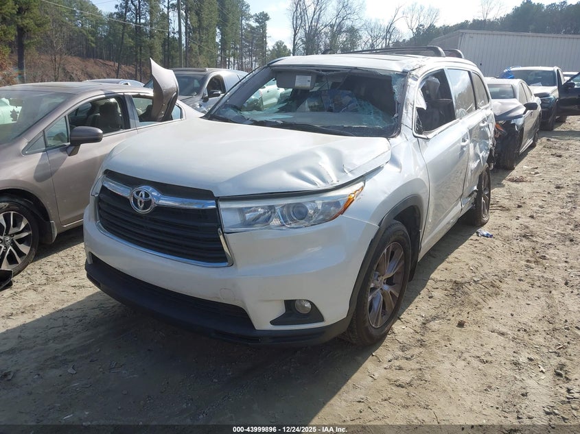 2014 Toyota Highlander Xle V6