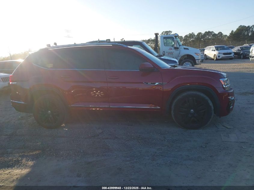 2019 Volkswagen Atlas 3.6L V6 Sel R-Line VIN: 1V2SR2CA3KC506582 Lot: 43999948
