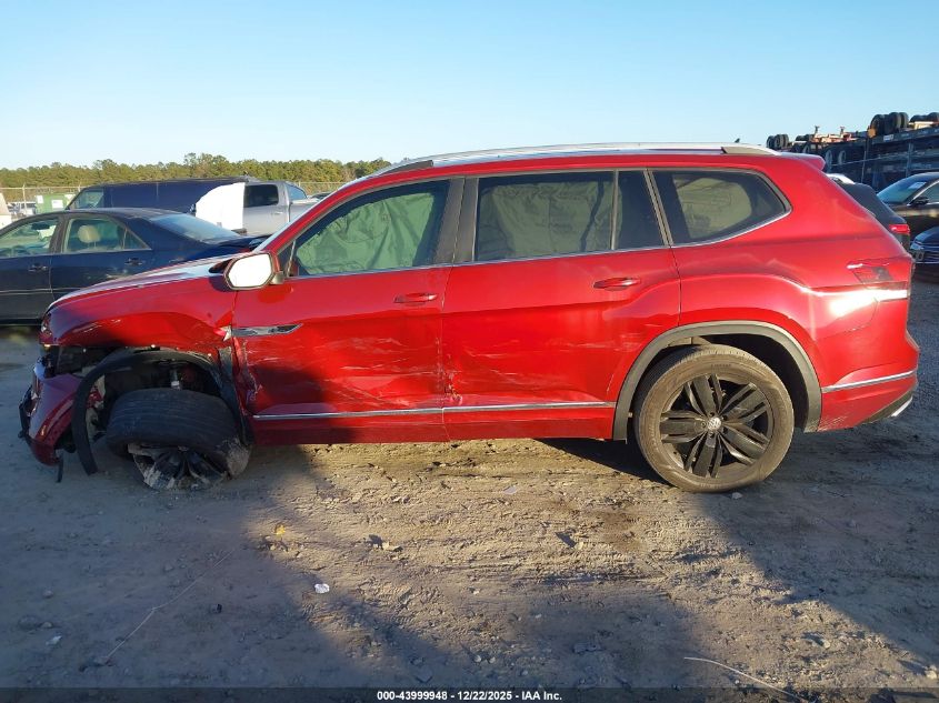 2019 Volkswagen Atlas 3.6L V6 Sel R-Line VIN: 1V2SR2CA3KC506582 Lot: 43999948