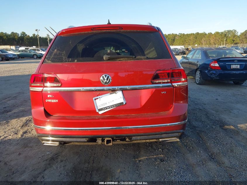 2019 Volkswagen Atlas 3.6L V6 Sel R-Line VIN: 1V2SR2CA3KC506582 Lot: 43999948
